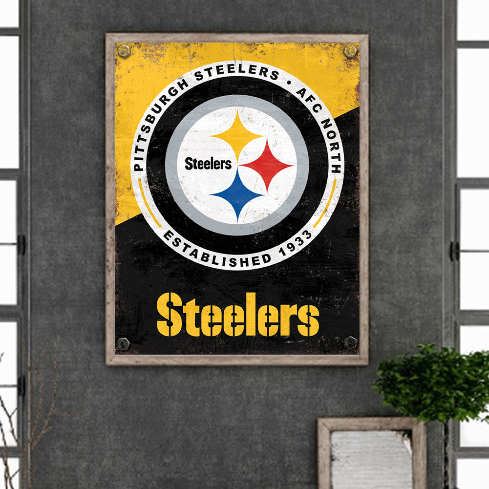 Pittsburgh Steelers - Full Round Drill Diamond Painting 40*50CM
