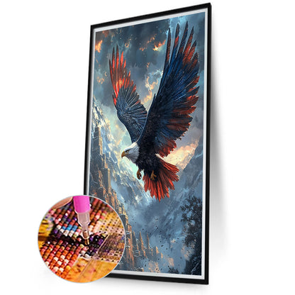 Eagles - Full Round Drill Diamond Painting 45*75CM