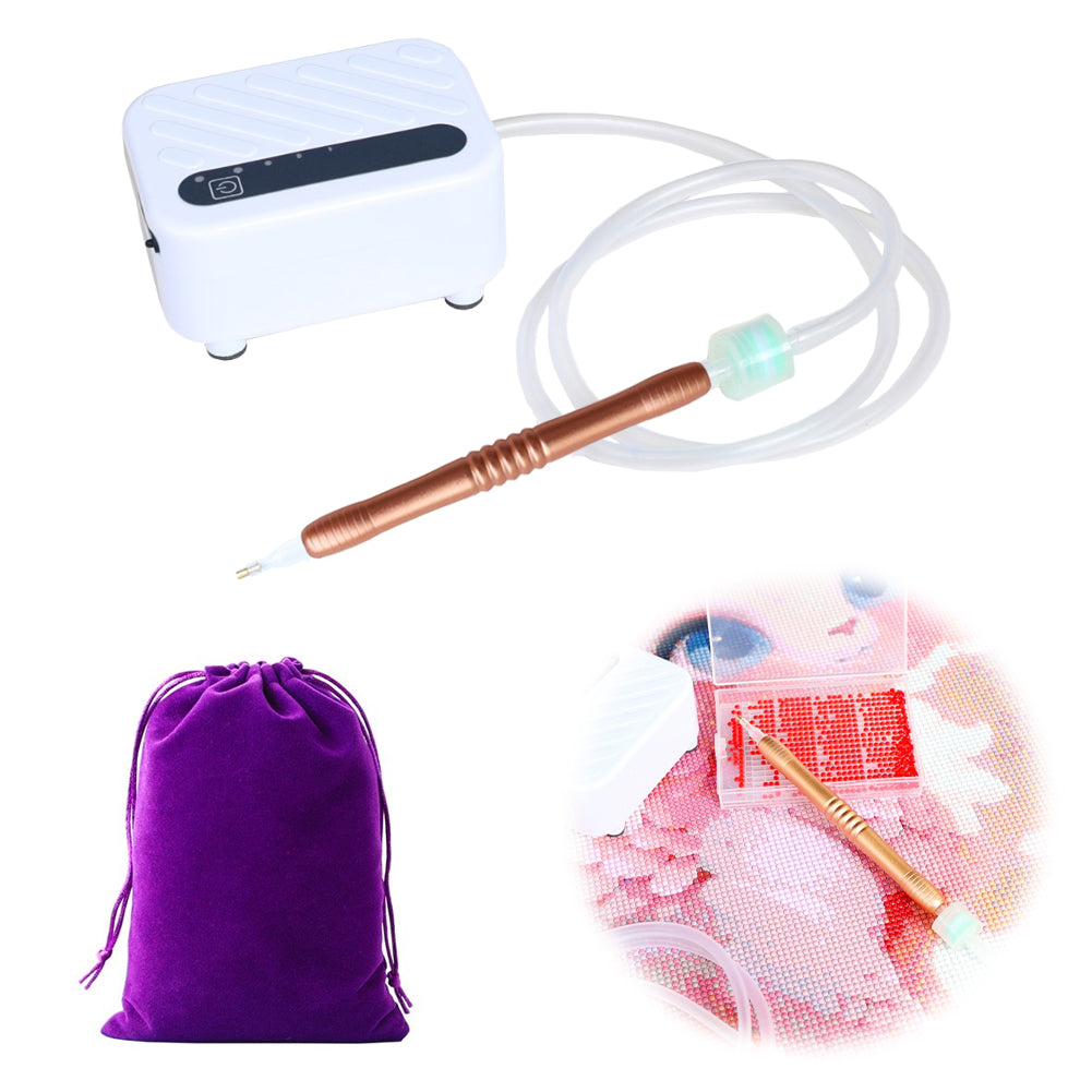 Diamond Aid Tool Portable Vacuum Diamond Painting Pen Kit with Pen for Art Craft
