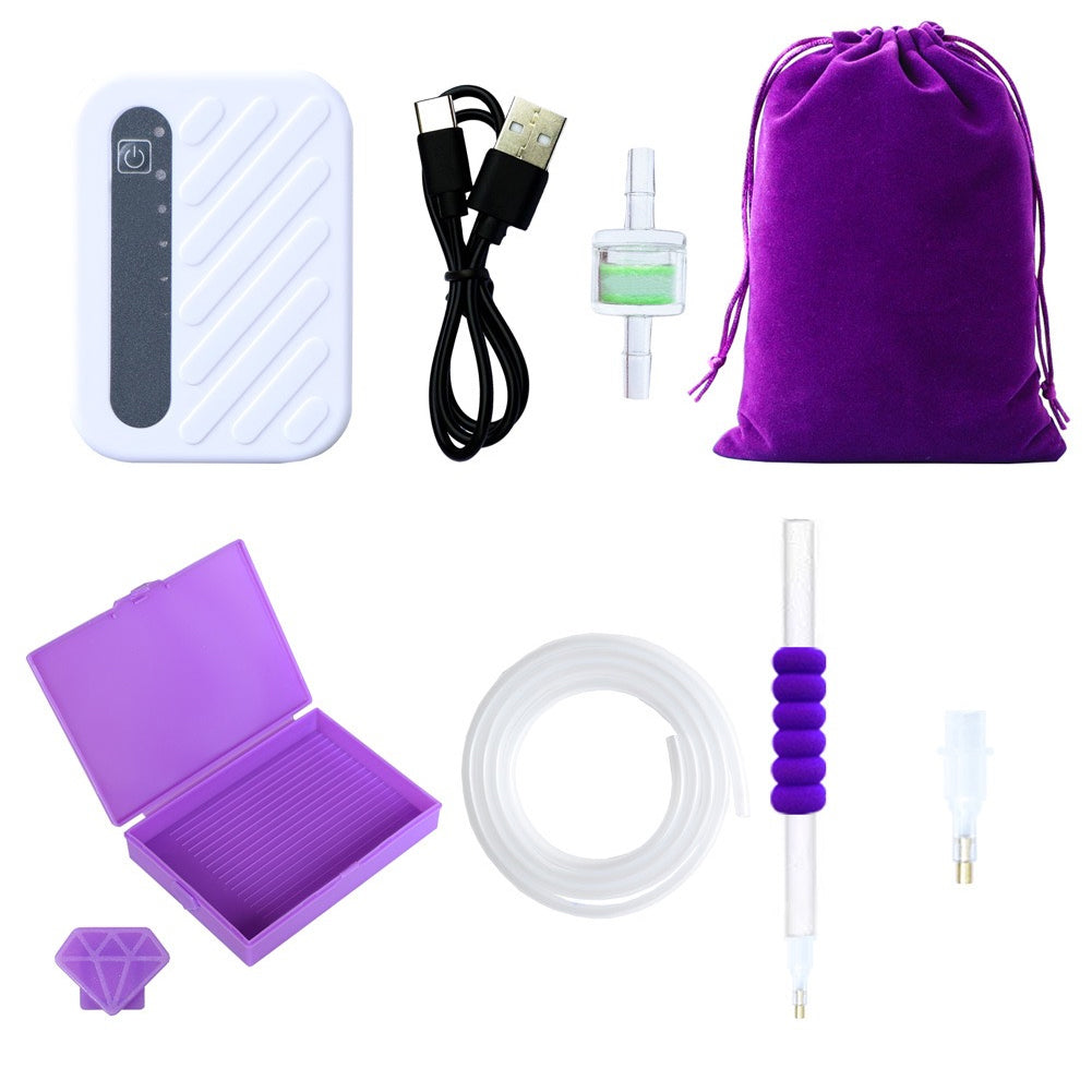 Diamond Aid Tool Portable Vacuum Diamond Painting Pen Kit with Pen for Art Craft
