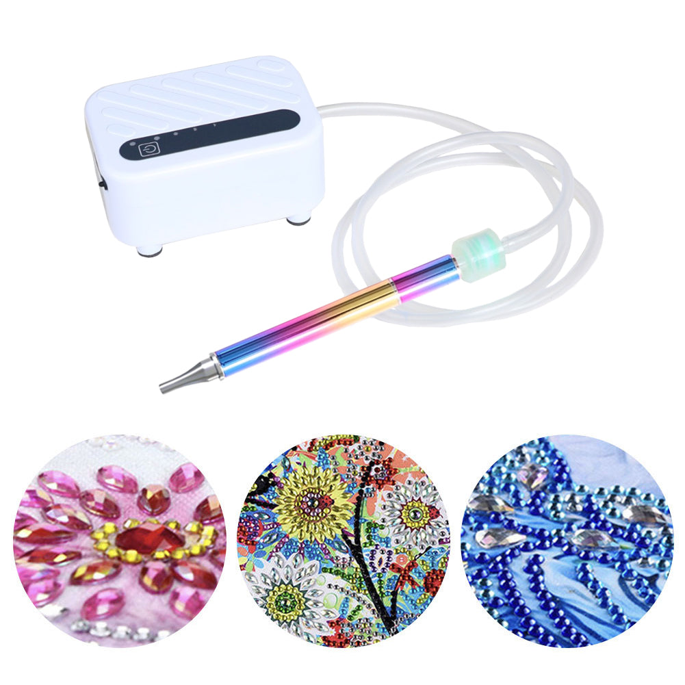 Diamond Aid Tool Portable Vacuum Diamond Painting Pen Kit with Pen for Art Craft