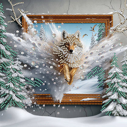 Escape - Special Shaped Drill Diamond Painting 30*30CM