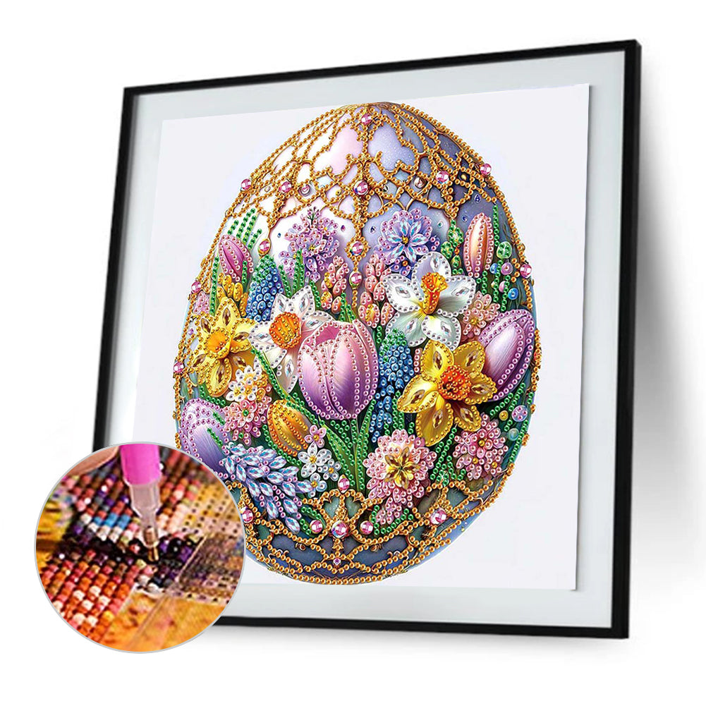 Easter Egg - Special Shaped Drill Diamond Painting 30*30CM