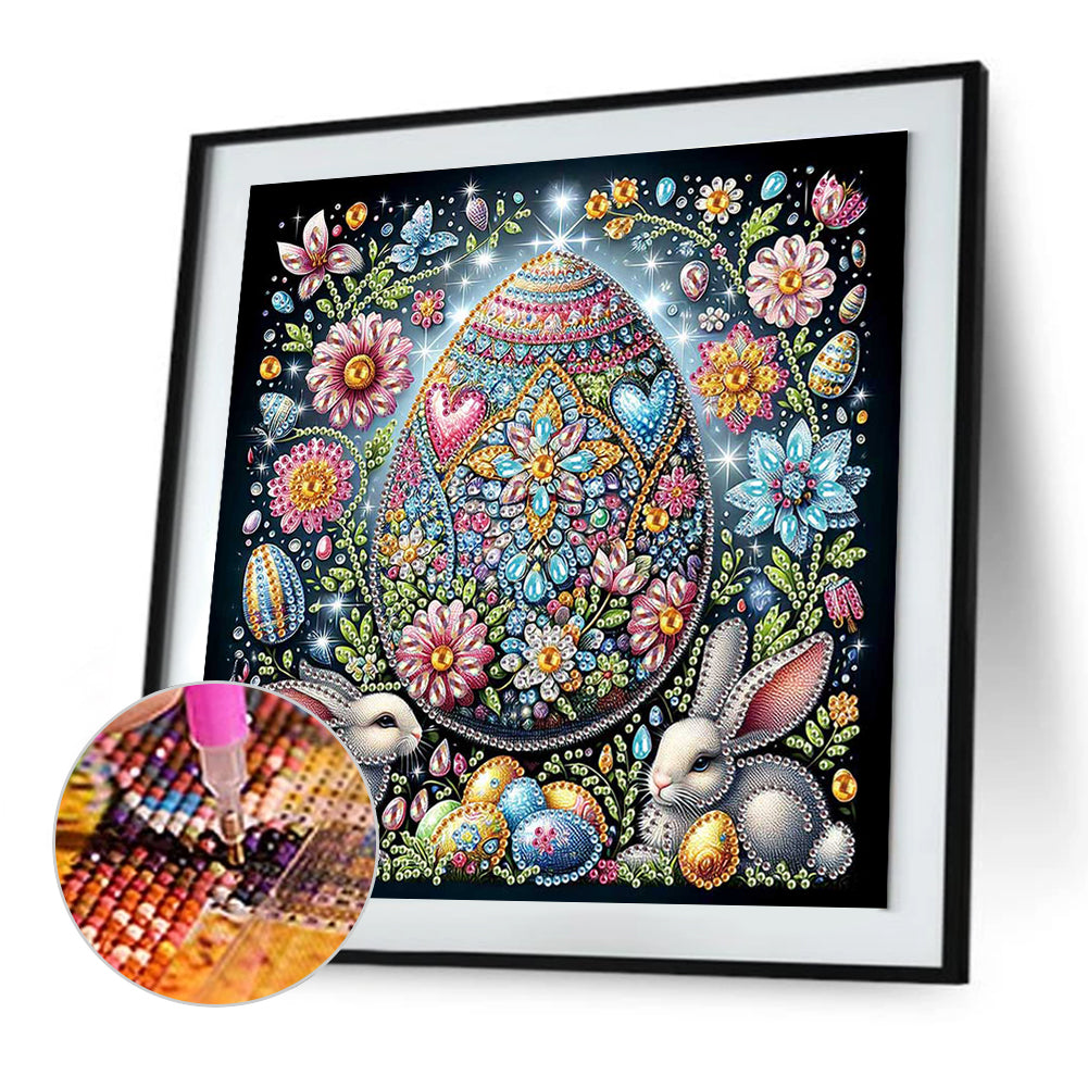 Easter Egg - Special Shaped Drill Diamond Painting 30*30CM