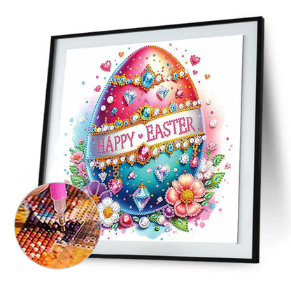 Easter Egg - Special Shaped Drill Diamond Painting 30*30CM
