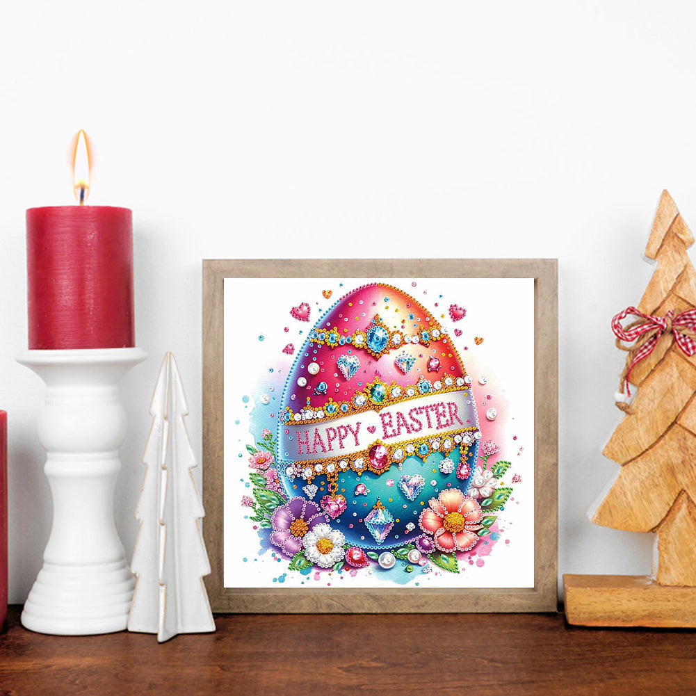 Easter Egg - Special Shaped Drill Diamond Painting 30*30CM