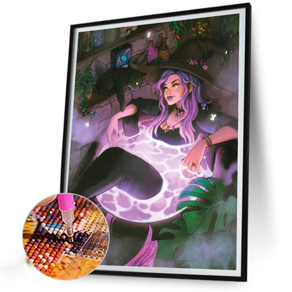 Mermaid - Full Square Drill Diamond Painting 30*40CM