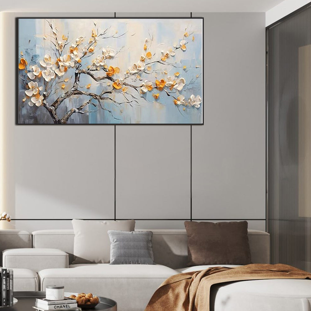 Flower Tree - Full Round Drill Diamond Painting 70*40CM