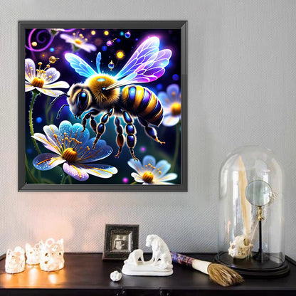 Bee - Full Round Drill Diamond Painting 40*40CM