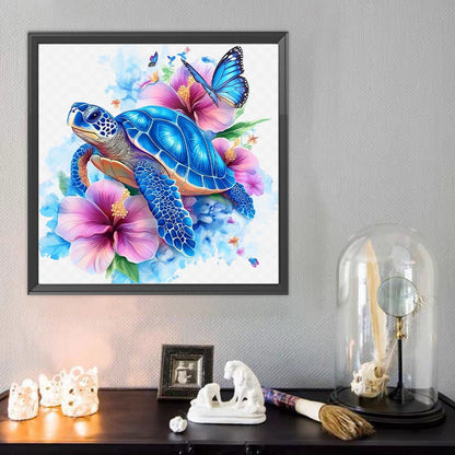 Sea Turtle - Full Round Drill Diamond Painting 40*40CM