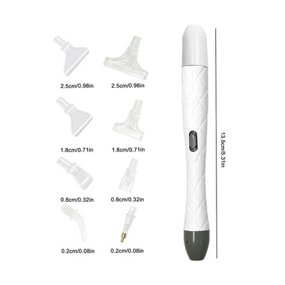 18Pcs/Set 5D DIY Diamond Painting Pick Up Pen Set with Light for DIY Arts Crafts