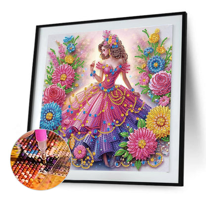 Princess - Special Shaped Drill Diamond Painting 30*30CM