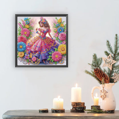 Princess - Special Shaped Drill Diamond Painting 30*30CM