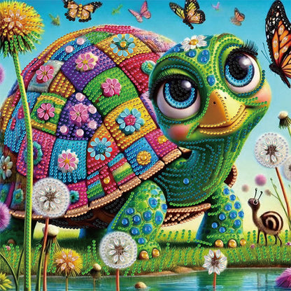 Turtle - Special Shaped Drill Diamond Painting 30*30CM