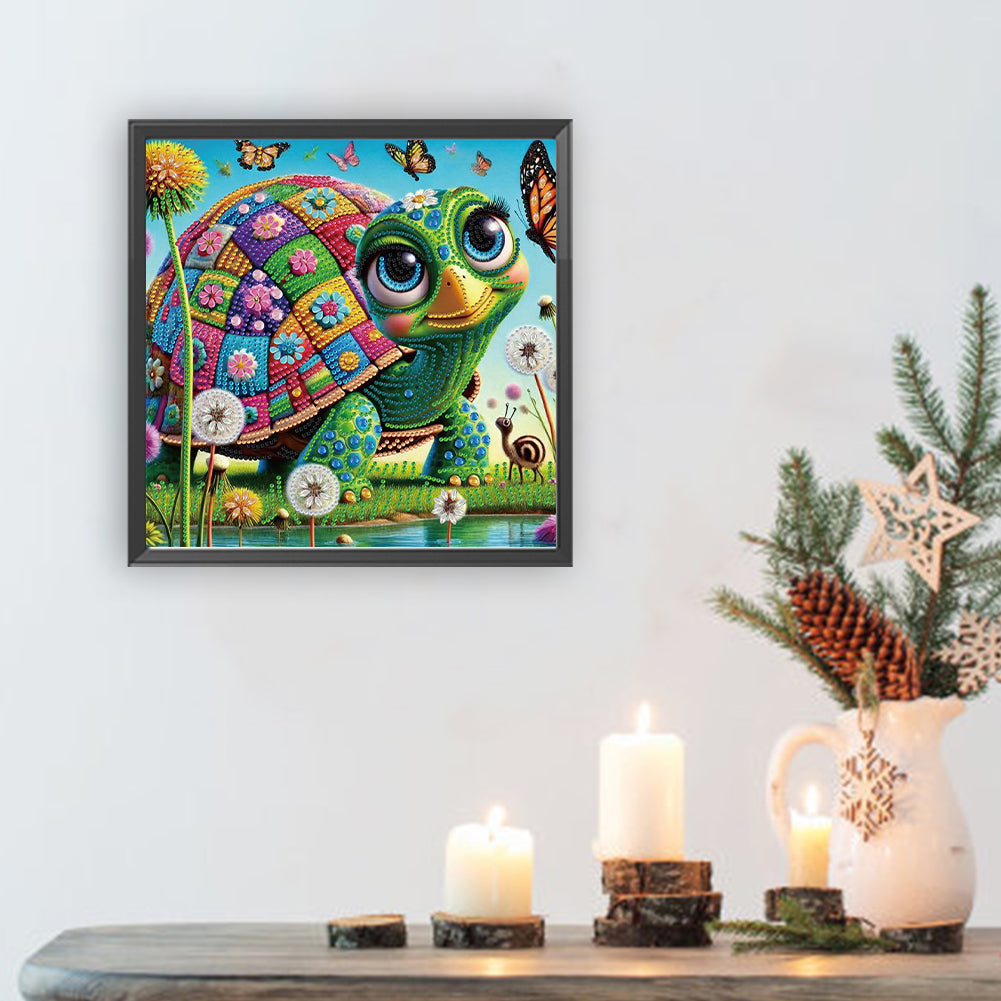 Turtle - Special Shaped Drill Diamond Painting 30*30CM