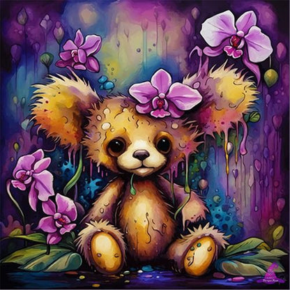 Teddy Bear - Full Square Drill Diamond Painting 40*40CM