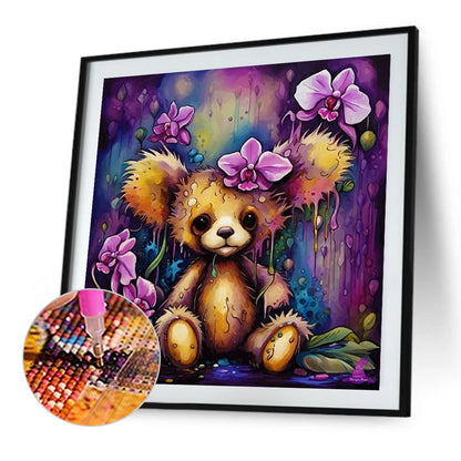 Teddy Bear - Full Square Drill Diamond Painting 40*40CM