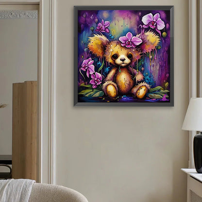 Teddy Bear - Full Square Drill Diamond Painting 40*40CM