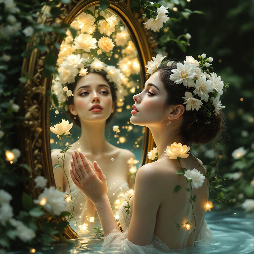 Dream Girl - Full Square Drill Diamond Painting 40*40CM