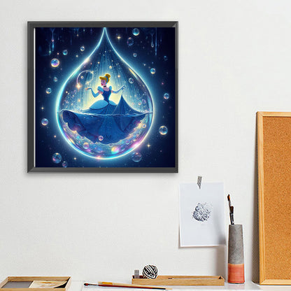 Water Drop Painting - Full Square Drill Diamond Painting 30*30CM