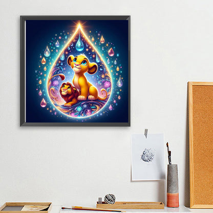 Water Drop Painting - Full Square Drill Diamond Painting 30*30CM