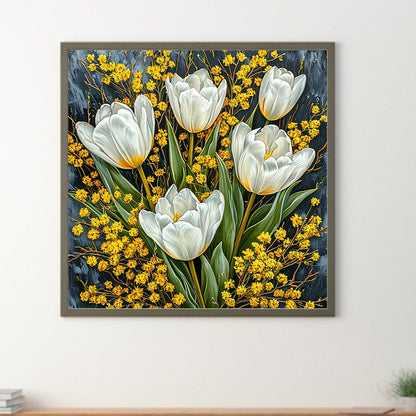 Tulip - Full Round Drill Diamond Painting 40*40CM