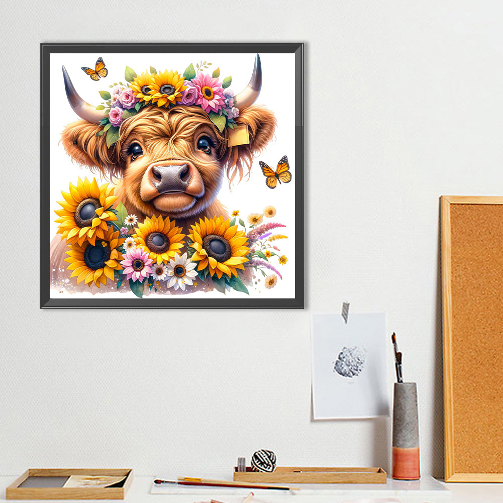 Yak - Full Round Drill Diamond Painting 40*40CM