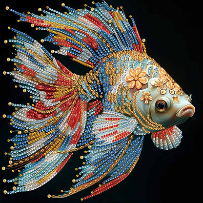 Koi Carp - Special Shaped Drill Diamond Painting 30*30CM