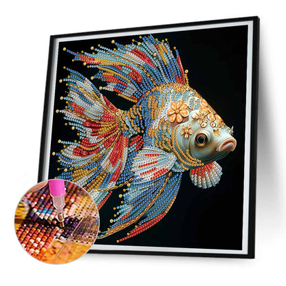 Koi Carp - Special Shaped Drill Diamond Painting 30*30CM