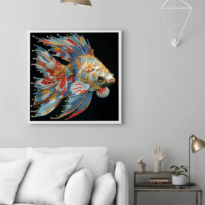 Koi Carp - Special Shaped Drill Diamond Painting 30*30CM
