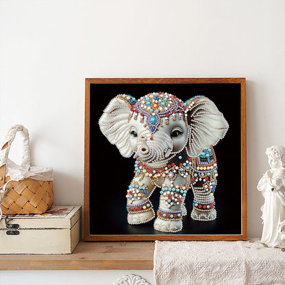 Elephant - Special Shaped Drill Diamond Painting 30*30CM