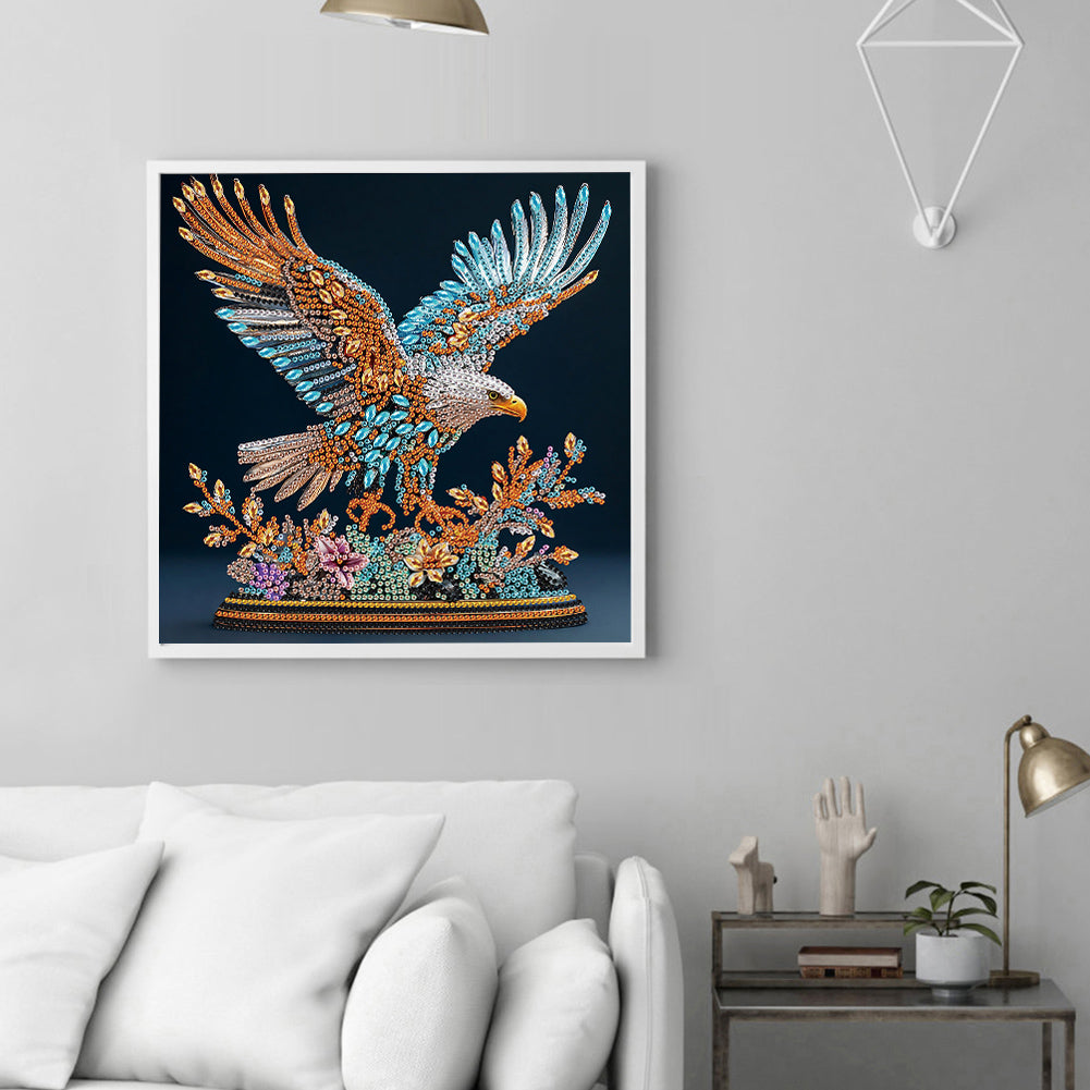 Eagle - Special Shaped Drill Diamond Painting 30*30CM