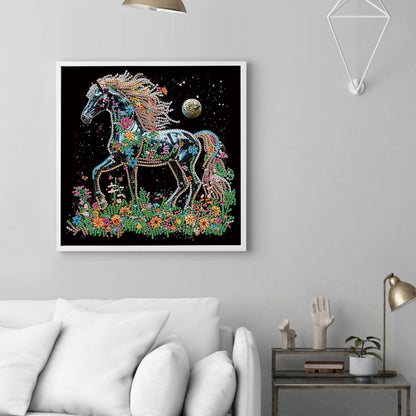 Horse - Special Shaped Drill Diamond Painting 30*30CM