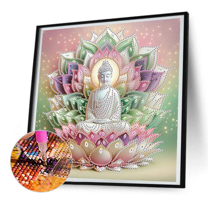 Buddha Statue - Special Shaped Drill Diamond Painting 30*30CM