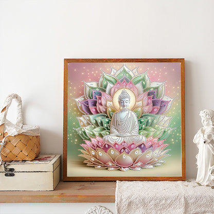 Buddha Statue - Special Shaped Drill Diamond Painting 30*30CM