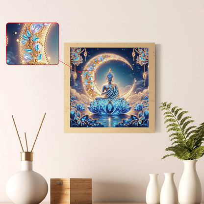 Buddha Statue - Special Shaped Drill Diamond Painting 30*30CM