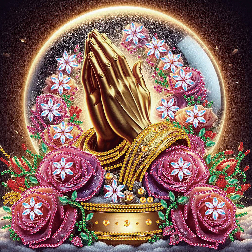 Buddha Statue - Special Shaped Drill Diamond Painting 30*30CM