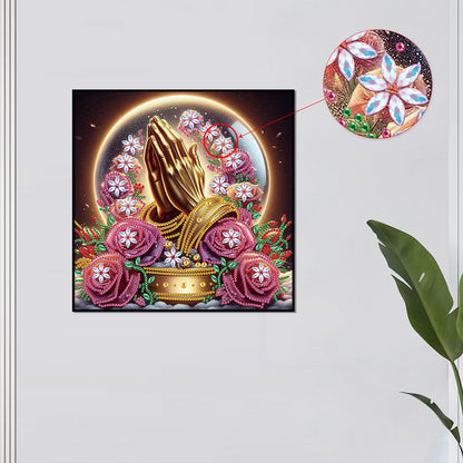 Buddha Statue - Special Shaped Drill Diamond Painting 30*30CM