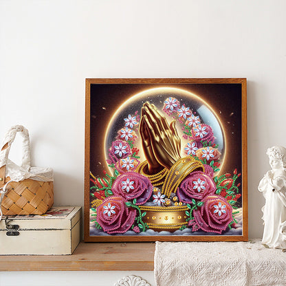 Buddha Statue - Special Shaped Drill Diamond Painting 30*30CM