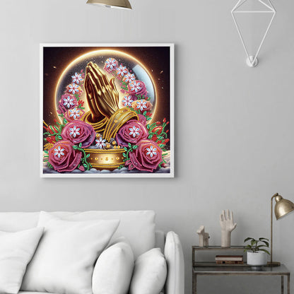Buddha Statue - Special Shaped Drill Diamond Painting 30*30CM