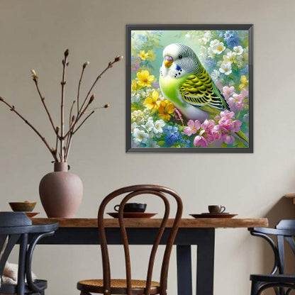 Bird - Full Round Drill Diamond Painting 40*40CM
