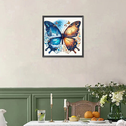 Autumn And Winter Butterfly - Full Square Drill Diamond Painting 40*40CM