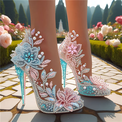 Exquisite High Heels - Special Shaped Drill Diamond Painting 30*30CM