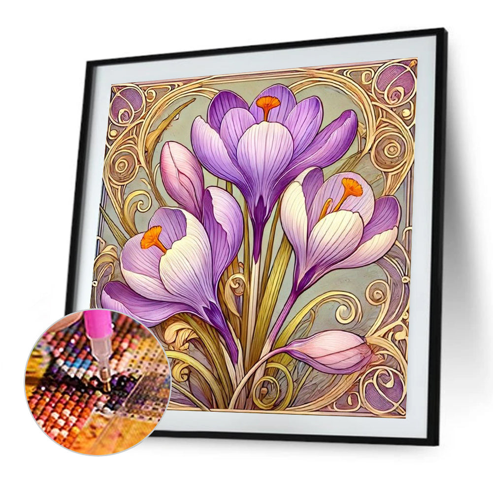 Freesia - Full Square Drill Diamond Painting 40*40CM