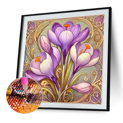 Freesia - Full Square Drill Diamond Painting 40*40CM