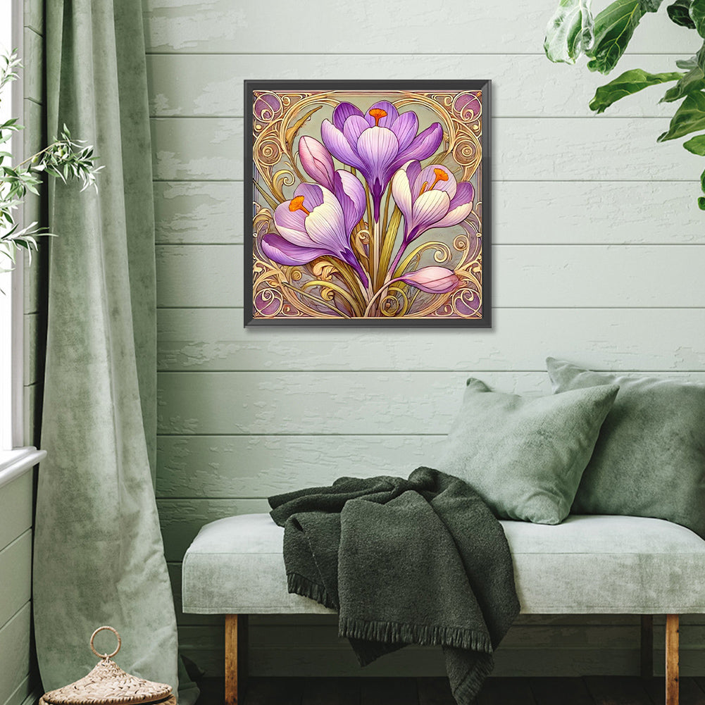 Freesia - Full Square Drill Diamond Painting 40*40CM