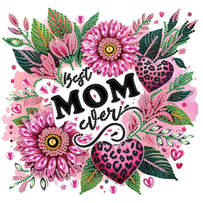 Mother'S Day - Special Shaped Drill Diamond Painting 30*30CM