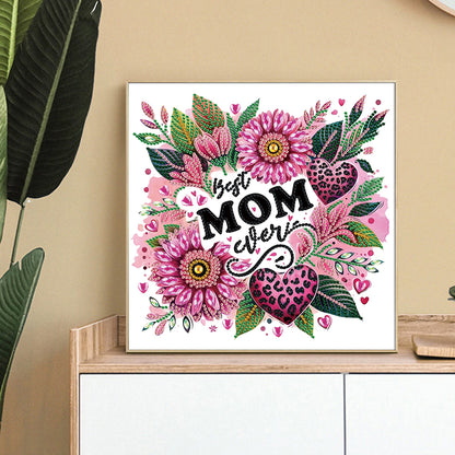 Mother'S Day - Special Shaped Drill Diamond Painting 30*30CM