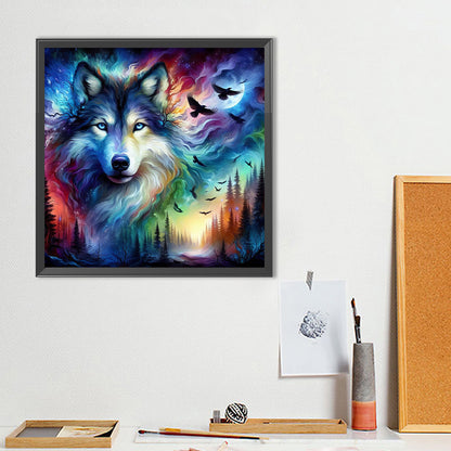 Wolf - Full Round Drill Diamond Painting 40*40CM