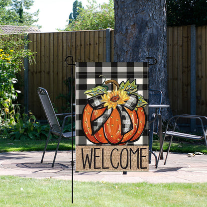 Spring Tulip 5D DIY Diamond Outdoor Flags Double Sided Diamond Art Vertical Flag